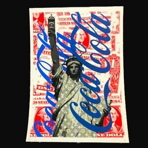 Death NYC - Louis Vuitton Liberty America - Original Signed Artist Proof Print